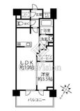 クリオラベルヴィ横濱サウス 403 間取り図