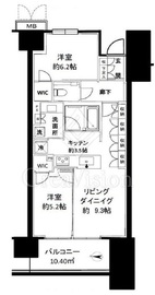 プレミスト有明ガーデンズ 3階 間取り図