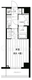 PORTO PARTIRE YOKOHAMA 6階 間取り図