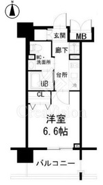 プライムアーバン錦糸公園 603 間取り図