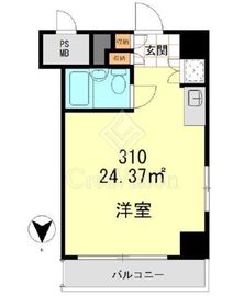 秀和日本橋箱崎レジデンス 3階 間取り図