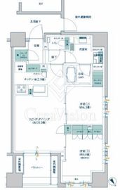 ブリリア新川一丁目 5階 間取り図