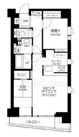 クレヴィア日本橋 6階 間取り図