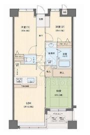 ドメス山下町ベイタワー 5階 間取り図