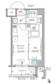 パークアクシス文京本郷 515 間取り図