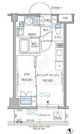 パークアクシス文京本郷 522 間取り図