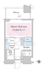 中野ステーションレジデンス 507 間取り図