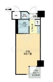 ニュー池袋ハイツ 6階 間取り図