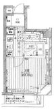 菱和パレス銀座八丁目 2階 間取り図