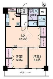 グランドフェニックス 12階 間取り図