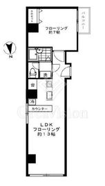 ライオンズマンション平河町K 5階 間取り図