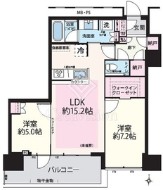 THE TOWER湘南辻堂 19階 間取り図