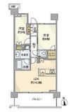 プラウドシティ国立 6階 間取り図