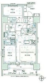 サンクレイドル浅草Ⅲ 10階 間取り図