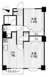 ワールドパレス三軒茶屋 2階 間取り図