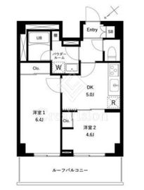 アーバンパーク蒲田南Ⅱ 505 間取り図
