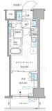パークアクシス住吉ガーデンスクエア 1009 間取り図