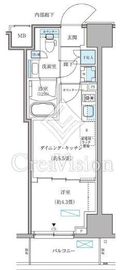 パークアクシス住吉ガーデンスクエア 1005 間取り図