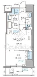 パークアクシス住吉ガーデンスクエア 311 間取り図