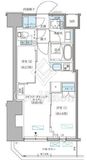 パークアクシス住吉ガーデンスクエア 304 間取り図