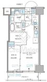 パークアクシス住吉ガーデンスクエア 1007 間取り図