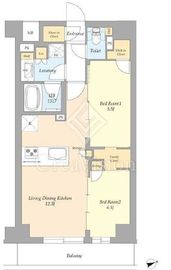 ＡＩＦＬＡＴ杉並高井戸 309 間取り図