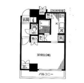 リビオ五反田プラグマGタワー 5階 間取り図