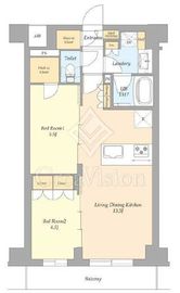 ＡＩＦＬＡＴ杉並高井戸 310 間取り図