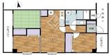 アヴェニュー池尻 5階 間取り図