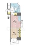 リビオ神楽坂 5階 間取り図