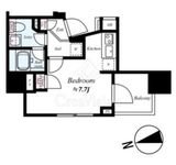 アイルカナーレ品川南 15階 間取り図