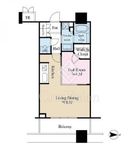 パークタワーグランスカイ 7階 間取り図
