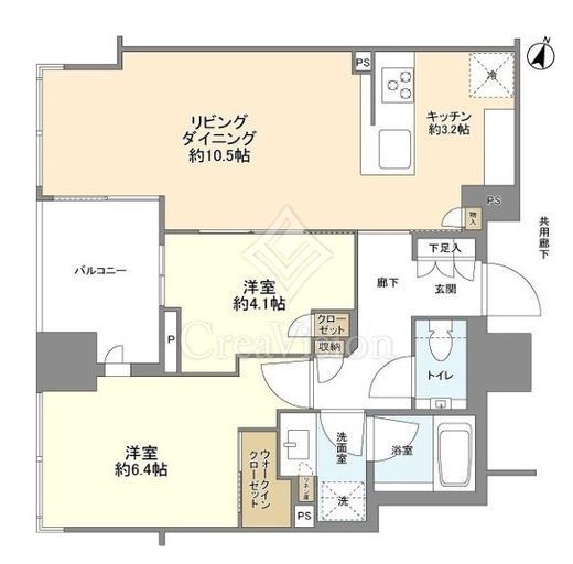 Ｂｒｉｌｌｉａ二番町 17階 間取り図