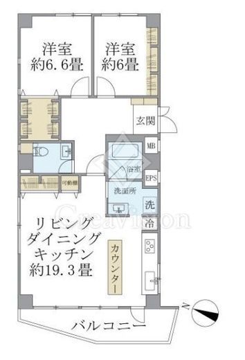 広尾GTビル 801 間取り図