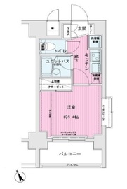 メインステージ南麻布4 9階 間取り図