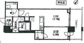 クロスエアタワー 29階 間取り図