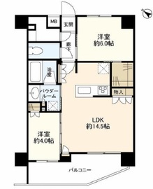 A-standard渋谷桜丘 2階 間取り図