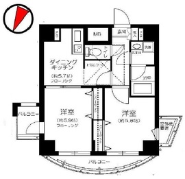 アーバンファースト神楽坂 11階 間取り図