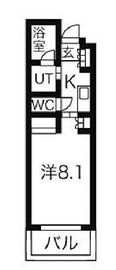 ガーデン東新宿 419 間取り図