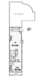 パシフィックコート中延 401 間取り図