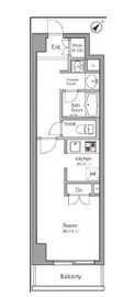 プライマル小石川 112 間取り図