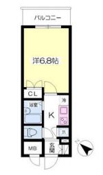 フォレシティ小伝馬町 302 間取り図