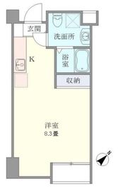 ブレグレイス参宮橋 305 間取り図