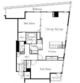 ROX参番館 610 間取り図