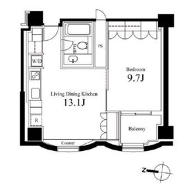 ハンドレッドステイレジデンス 12階 間取り図