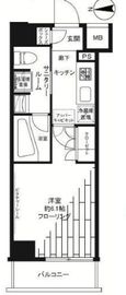 ステージグランデ大森アジールコート 1階 間取り図