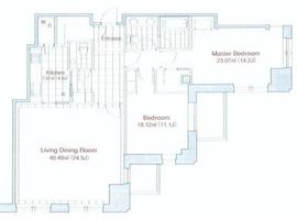 青山第一マンションズ 12階 間取り図