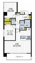 フィルモ南平台 3階 間取り図