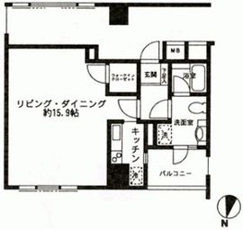 カッシア神田レジデンス 905 間取り図