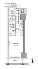 パークハビオ門前仲町 303 間取り図